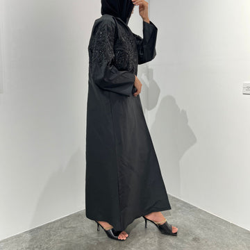 black taffeta