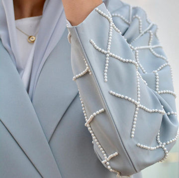 pearl abaya