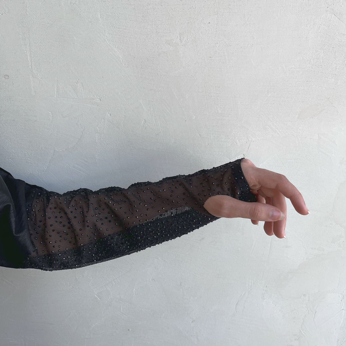 gloves abaya