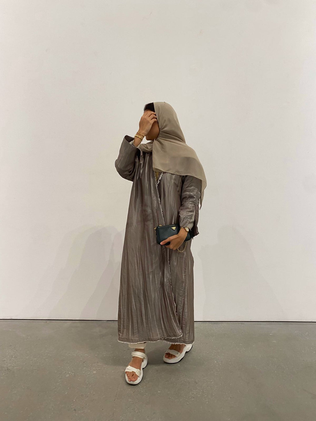 brown taffeta