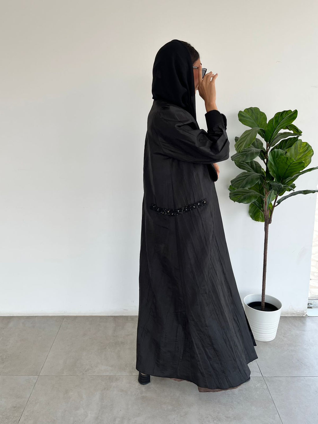 taffeta shoulders