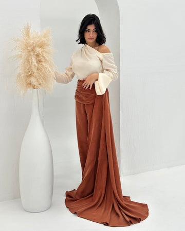 burnt orange set