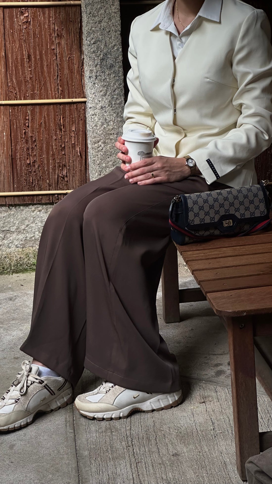 wooden pants