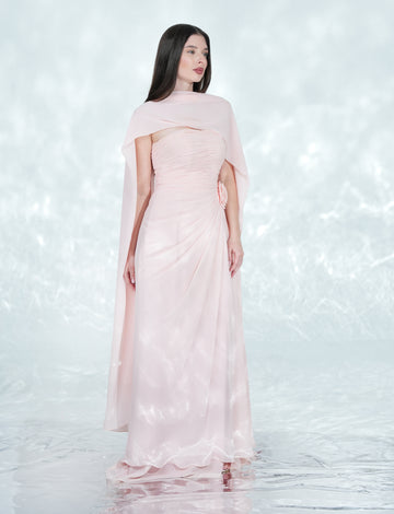 Pink rose dress