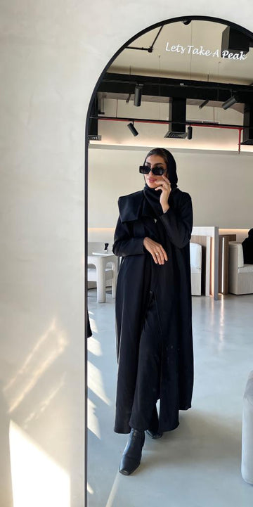 scarf abaya