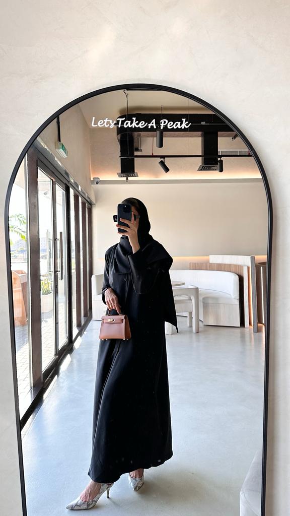 scarf abaya