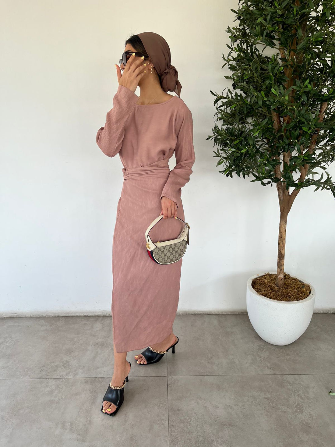 rose dress