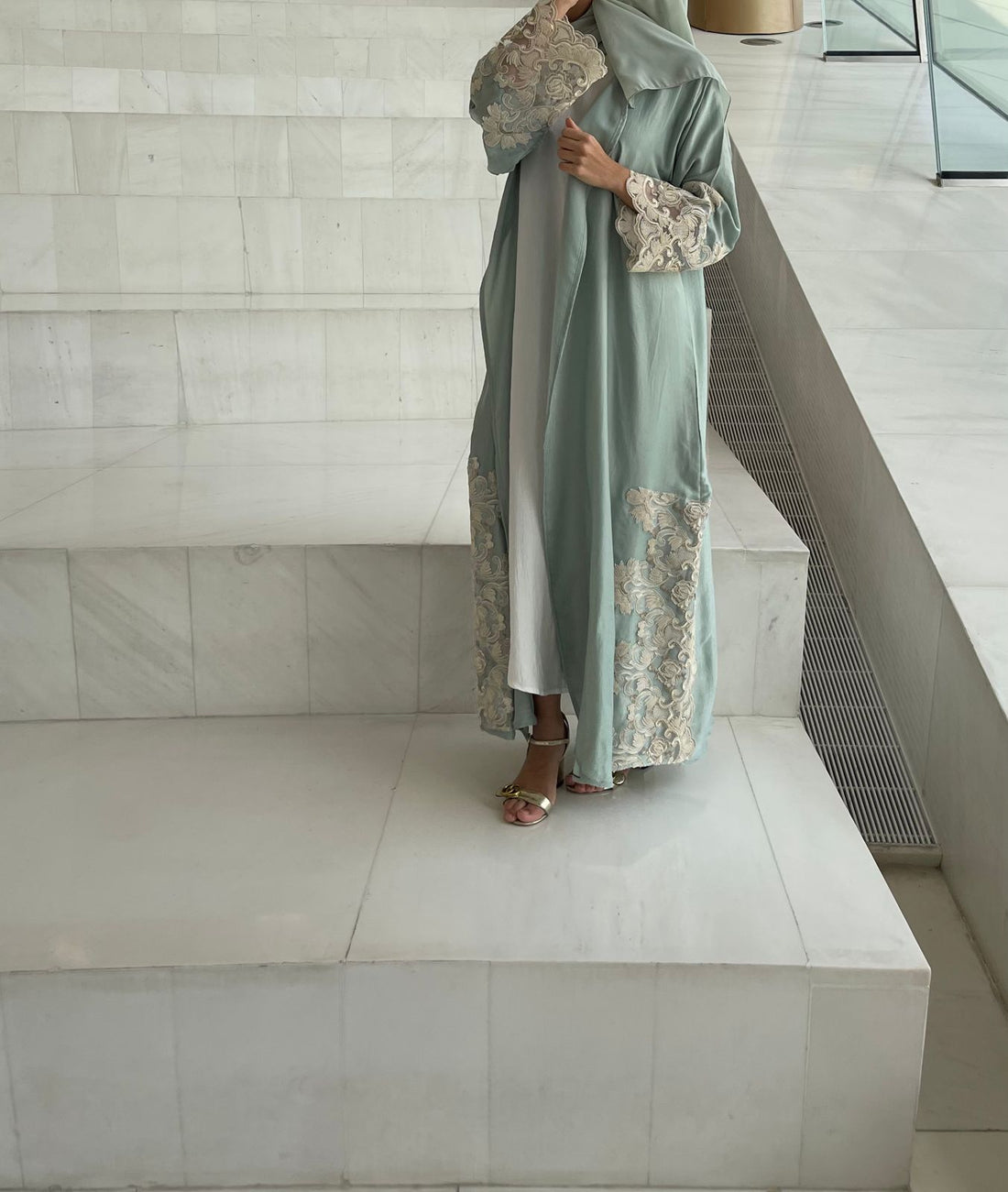 lace abaya
