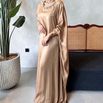 shiny gold dress