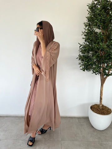nude abaya