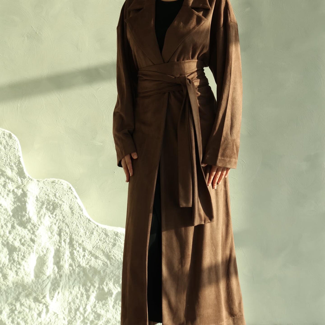Dusty brown coat