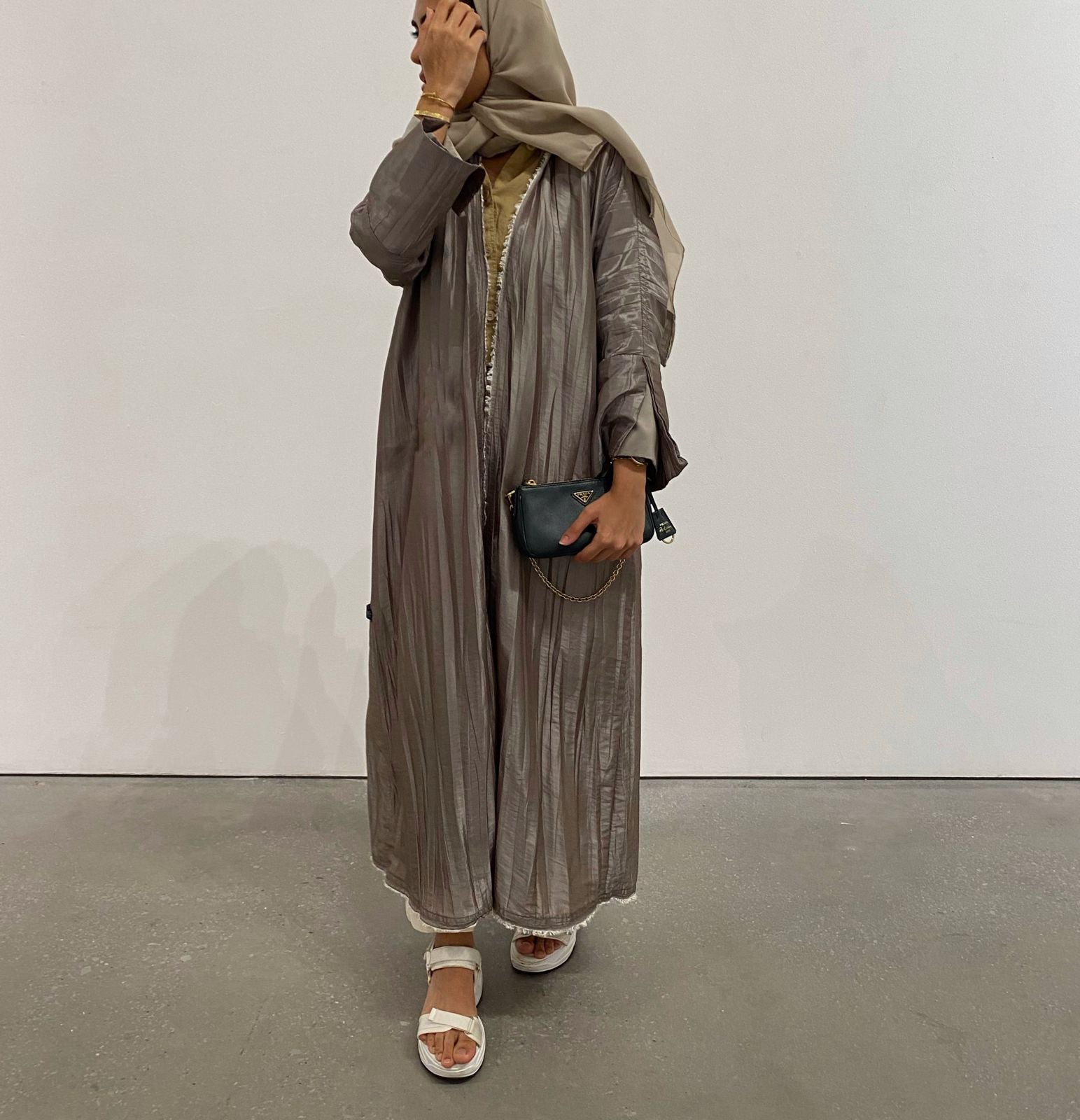 brown taffeta
