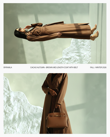 Dusty brown coat